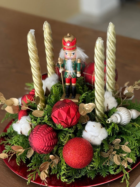 Arreglo Christmas Nutcracker Table Setting